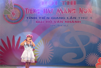 Khai mạc Hội thi Tiếng hát Măng non tỉnh Tiền Giang lần thứ IV năm 2013 – giải Hồ Văn Nhánh Khai mạc Hội thi Tiếng hát Măng non tỉnh Tiền Giang lần thứ IV năm 2013 – giải Hồ Văn Nhánh