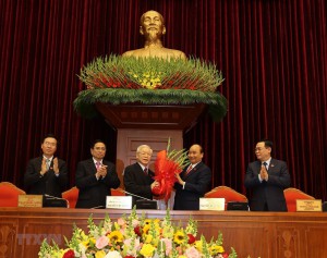 Đồng chí Nguyễn Phú Trọng được tín nhiệm bầu làm Tổng Bí thư