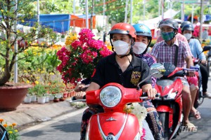 Nhộn nhịp chợ hoa xuân Quý Mão 2023