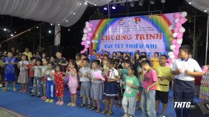 Huyện Gò Công Tây tổ chức chương trình Vui Tết thiếu nhi, trao học bổng cho học sinh vượt khó học tốt
