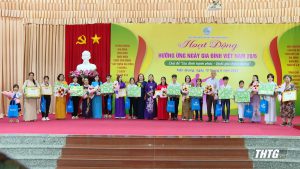 Hội Liên hiệp Phụ nữ Tiền Giang họp mặt ngày Gia đình Việt Nam