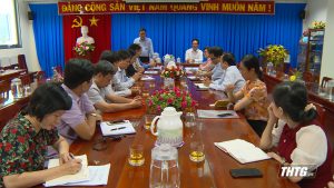 Phó Chủ tịch UBND tỉnh Nguyễn Thành Diệu làm việc với Sở Khoa học và Công nghệ